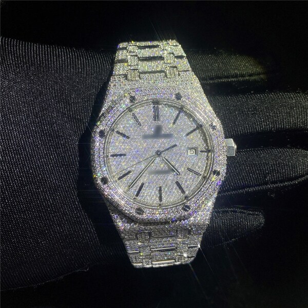 Lab Diamond Watch Etsy