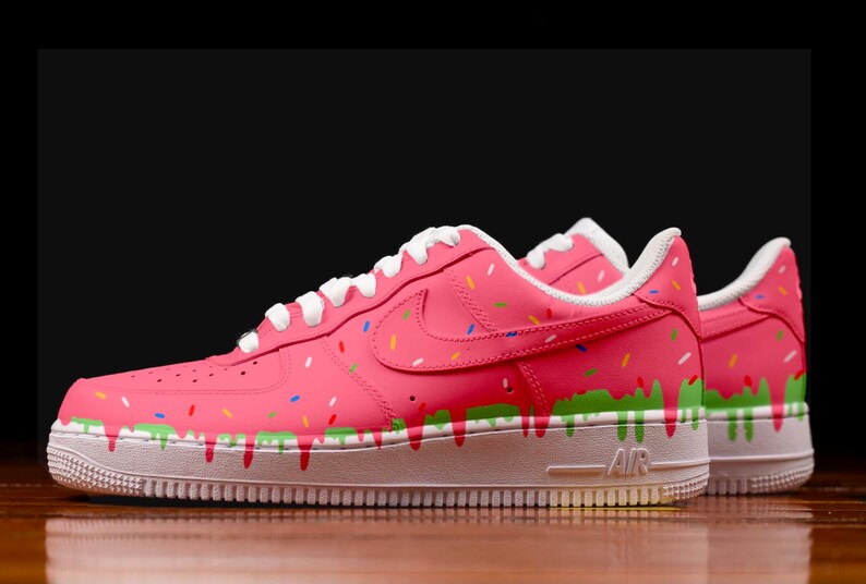 custom air force 1 donut