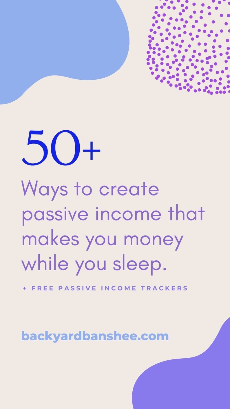 Passive Income Trackers Side Hustle Ideas Work From Home List of Ideas for Witches, Bosswitches, Etsy Sellers and Spiritual Folks image 5