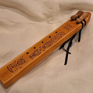 Totem flute - beautiful instrument for pagan rituals.