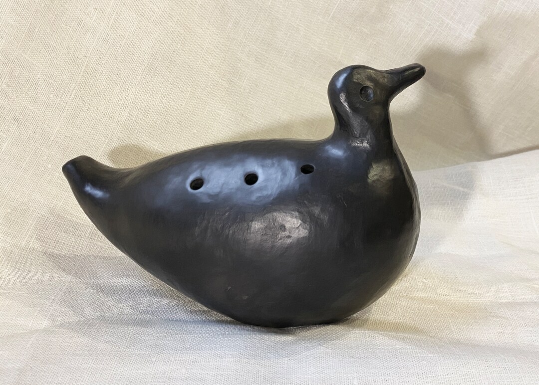 Unique Wind Instrument From Clay - Ocarina, Ceramic Duck. - Etsy