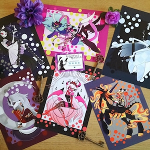 Impressions d'art Helluva Looking Glass, Adorables et adorables impressions d'art Kawaii