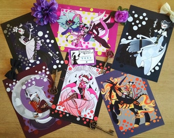 Helluva Looking Glass Cute Adorable Kawaii Art Prints