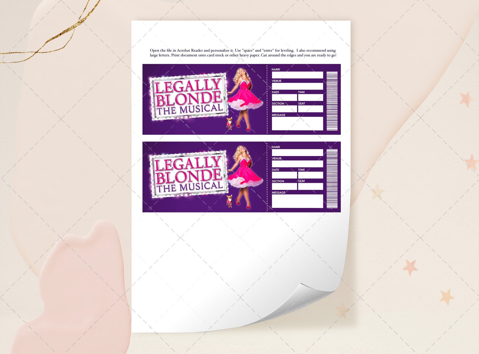 printable-legally-blonde-ticket-editable-broadway-surprise-musical