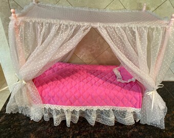 barbie canopy bed 1982