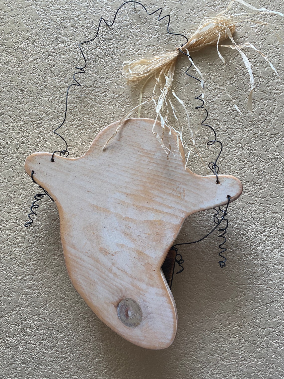 Picture of Door Hanger Welcome Sign Front Door Decor Wood Door Sign