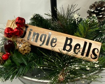 Small Holiday Sign For Tiered Tray, Rustic Wood Christmas Decor, Christmas Wood Block, Friend Christmas Gift, Christmas Gift For Coworker