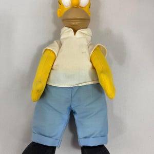 1990 The Simpsons Burger King Vintage Plush Dolls, Homer, Marge, Bart, Lisa , Maggie, TV Character Keepsake, The Simpsons Collectable Toys