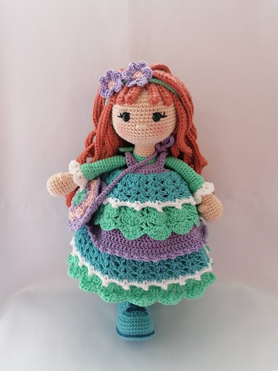 Ava crochet Tilda Doll Amigurumi Luxury Doll in gorgeous lace | Etsy