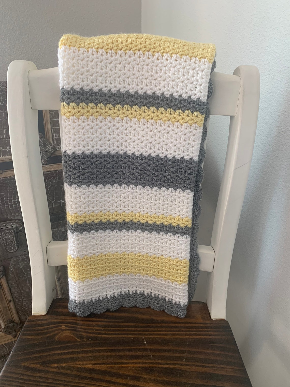 Crochet Baby Blanket Etsy