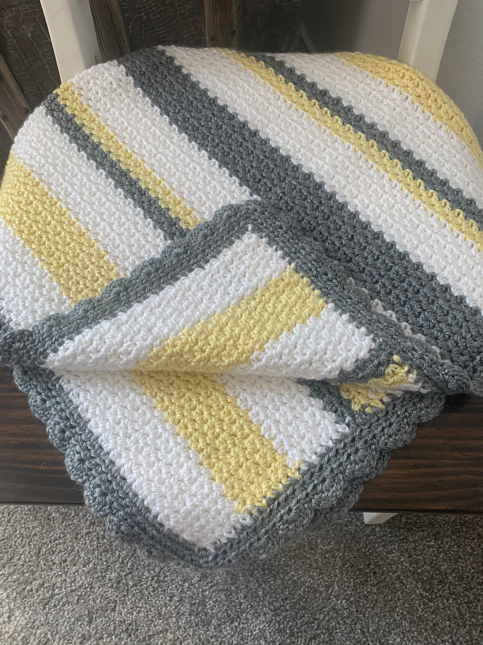 Crochet Baby Blanket Etsy