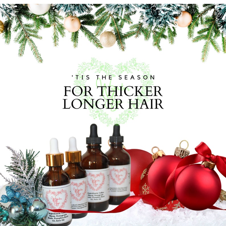 Hair Growth Serum Herb Infused Castor Oil Etsy