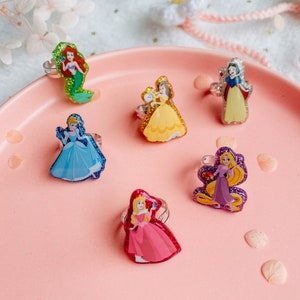 Little girl princess rings shop