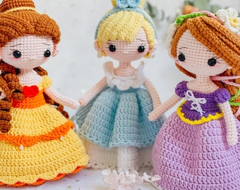 Crochet Princess Doll: Handmade Amigurumi Keepsake Gift