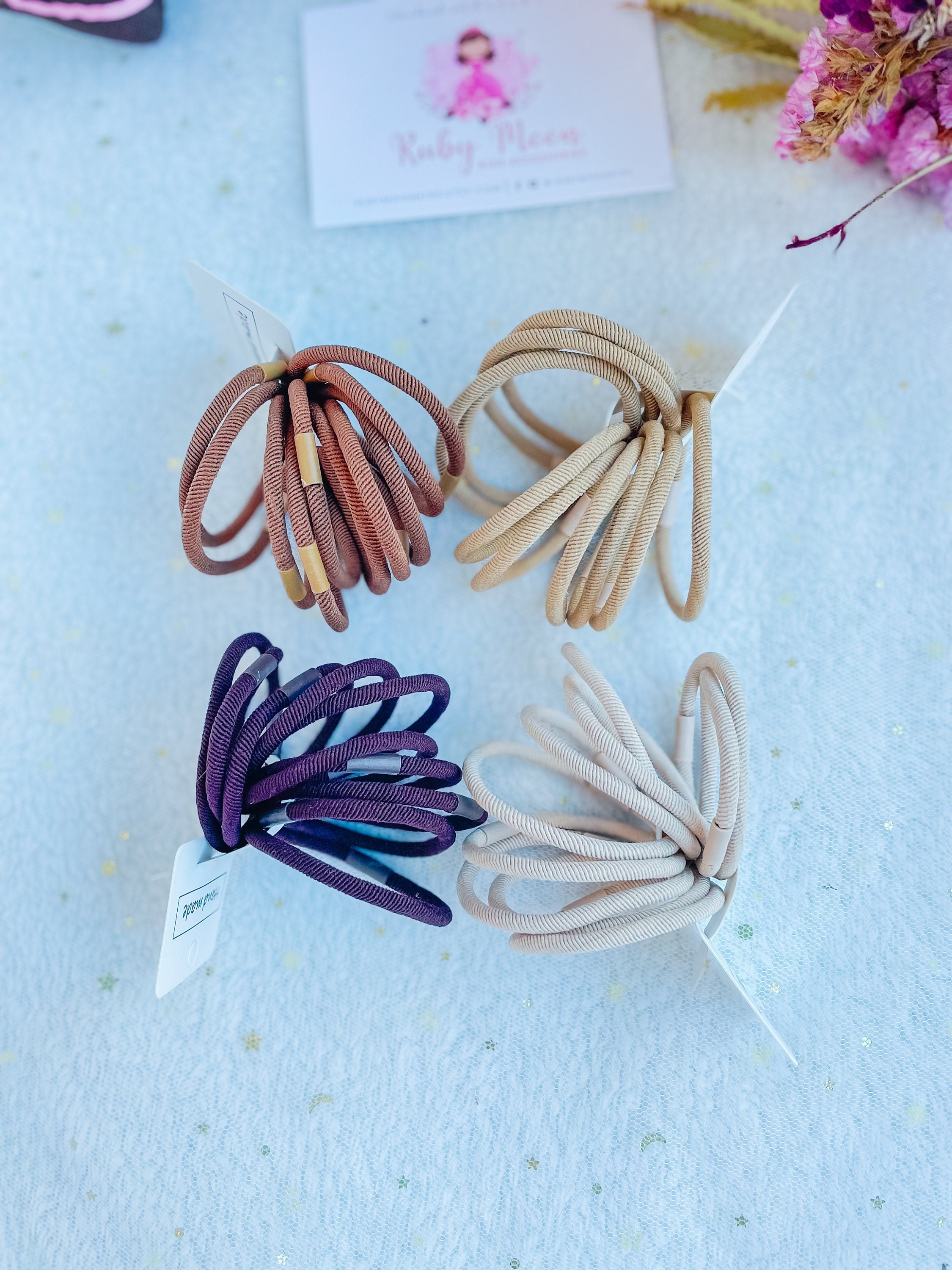 Strong Plastic-free Hair Ties, Set of 10 - Etsy