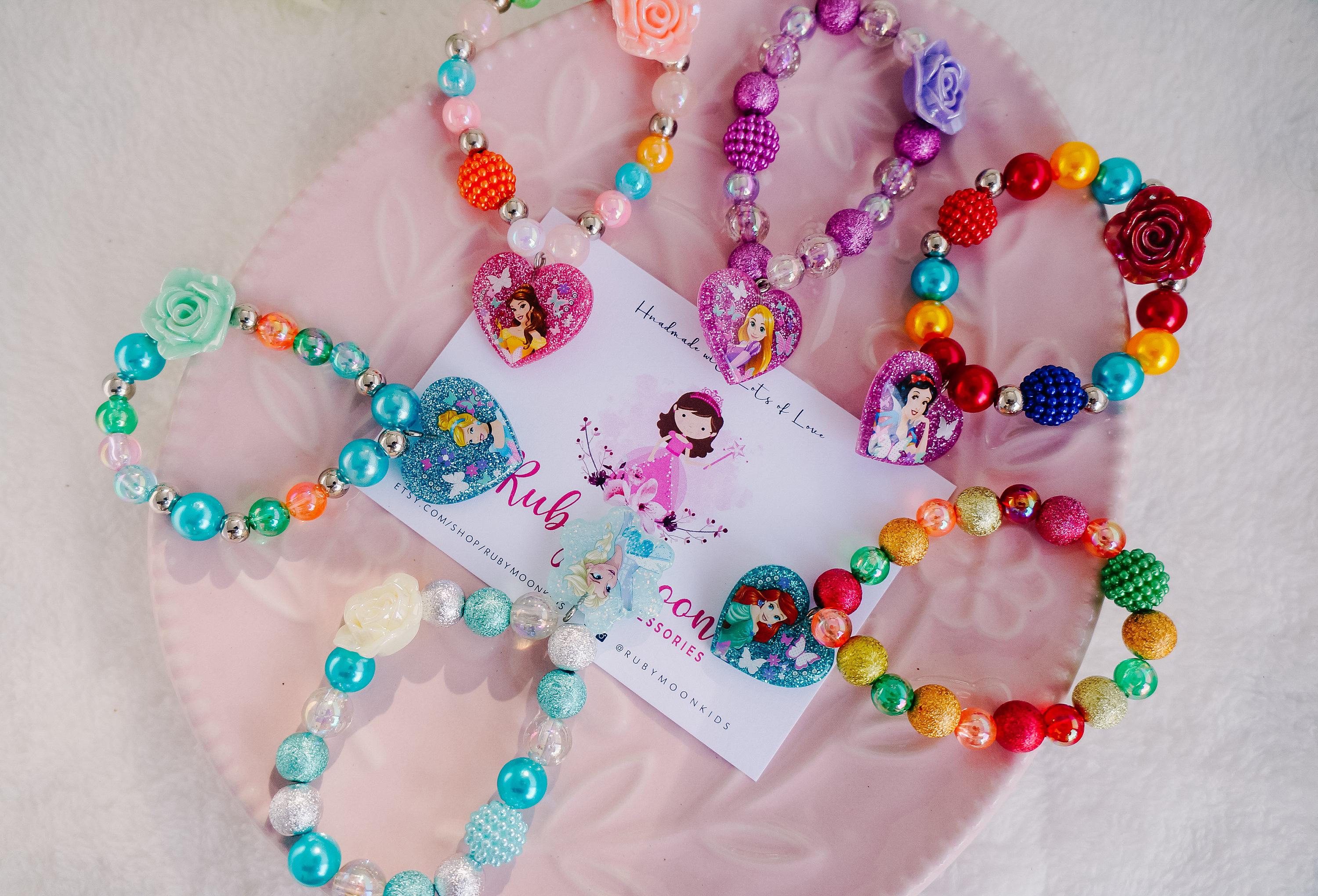 Disney Princess bracelet for toddler girl Elsa bracelet Etsy