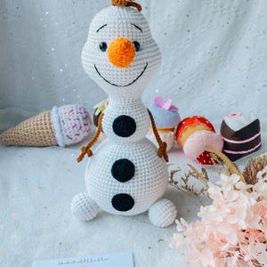 Large Crochet Princess Dolls: Frozen Inspired Nursery Decor, Big Sis and Little Sis image 12
