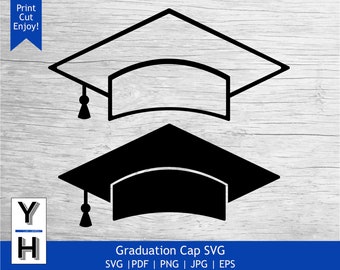Download Graduation Hat Svg Etsy