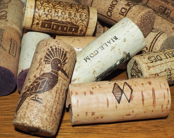 Assorted Bulk Used/Recycled Wine Corks - Box of 100; Great for Crafting Projects & Upcycle Wedding Crafts Favors