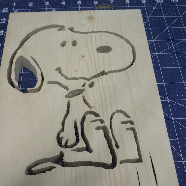 Wood Cut Out Snoopy - Etsy