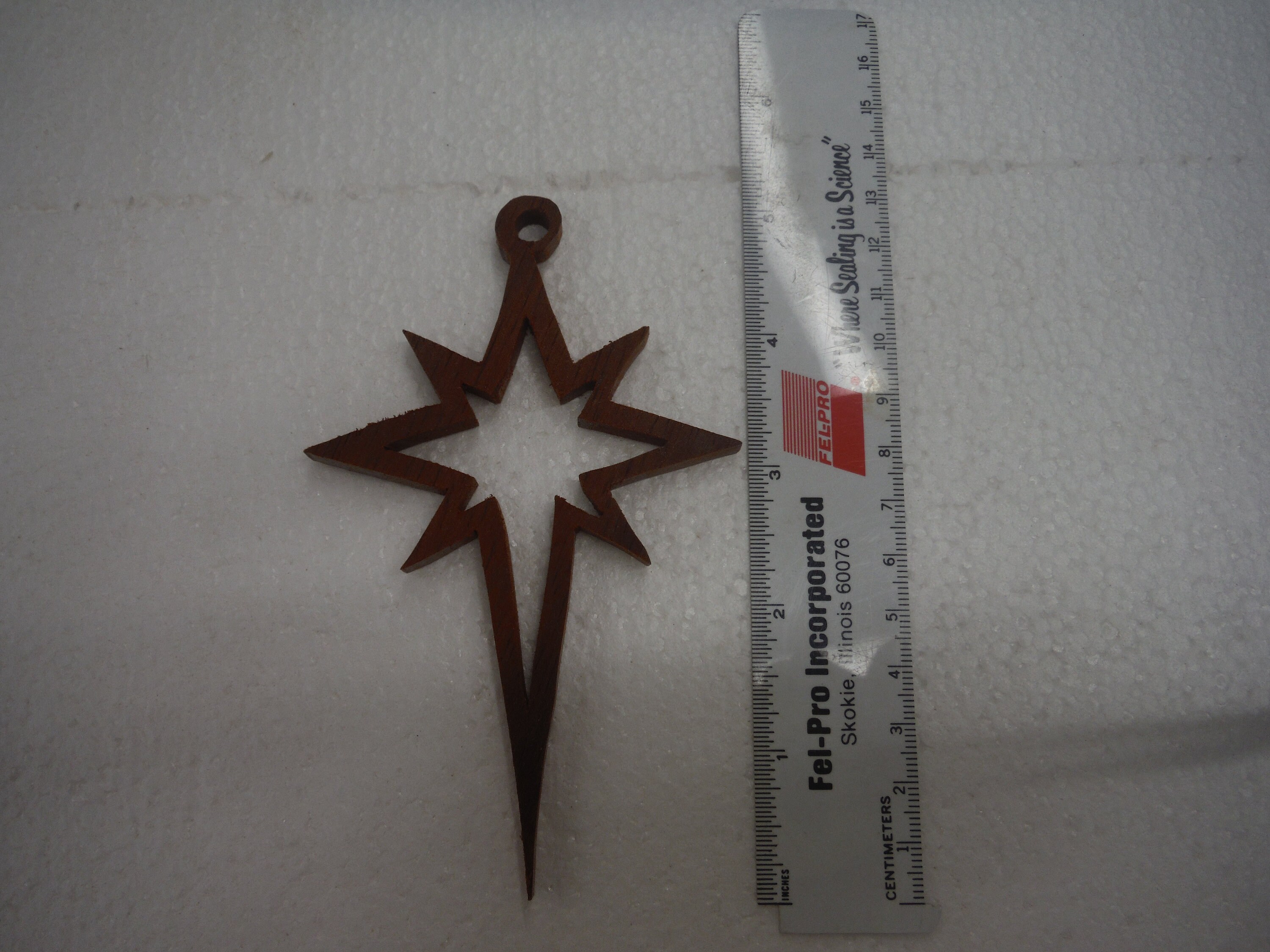 Star of Bethlehem Christmas Tree Ornament Etsy