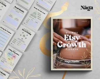 Ultimate Etsy Growth Guide Planner Workbook