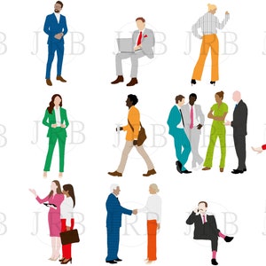 Bright Vector People Collection No.1 Office