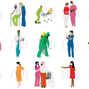 Bright Vector People Collection No.4 Healthcare