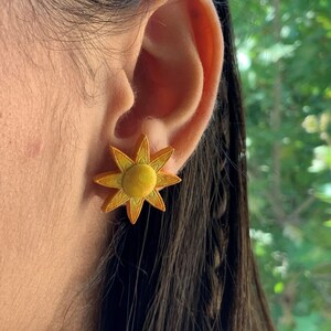 sun and moon earrings image 3