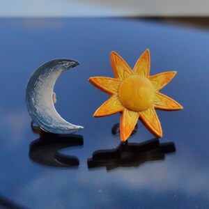 sun and moon earrings image 4