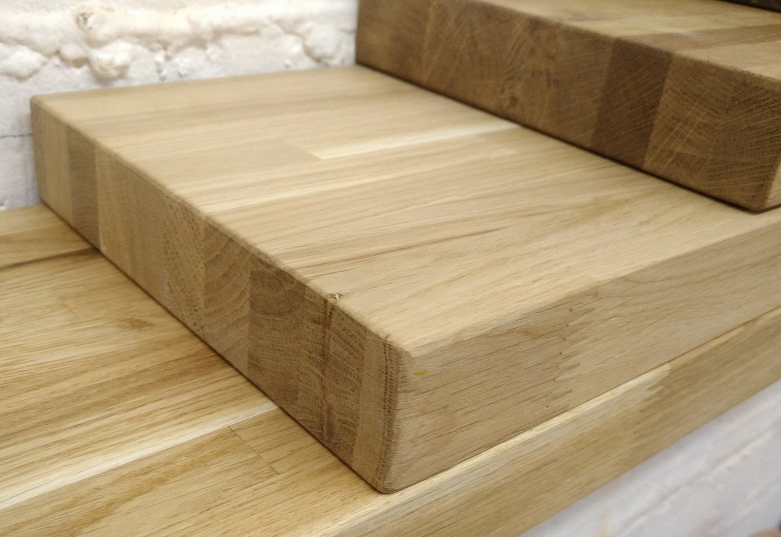 Solid Oak Floating Shelf Chunky Rustic 40mm thick Includes Etsy