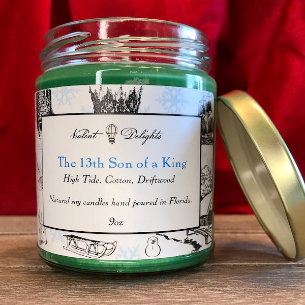 The 13th Son of a King (Frozen: The Musical Hans Soy 9oz Candle)