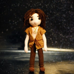Atreyu inspirierte gehäkelte Amigurumi Puppe - Unendliche Geschichte - handgemachtes Unikat