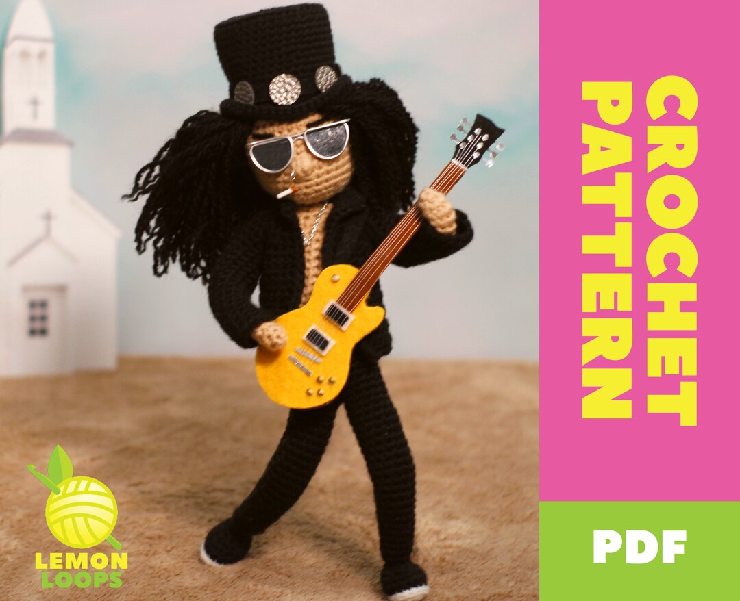 PATTERN for Slash Crochet Amigurumi Doll Pattern Only - Etsy Sweden