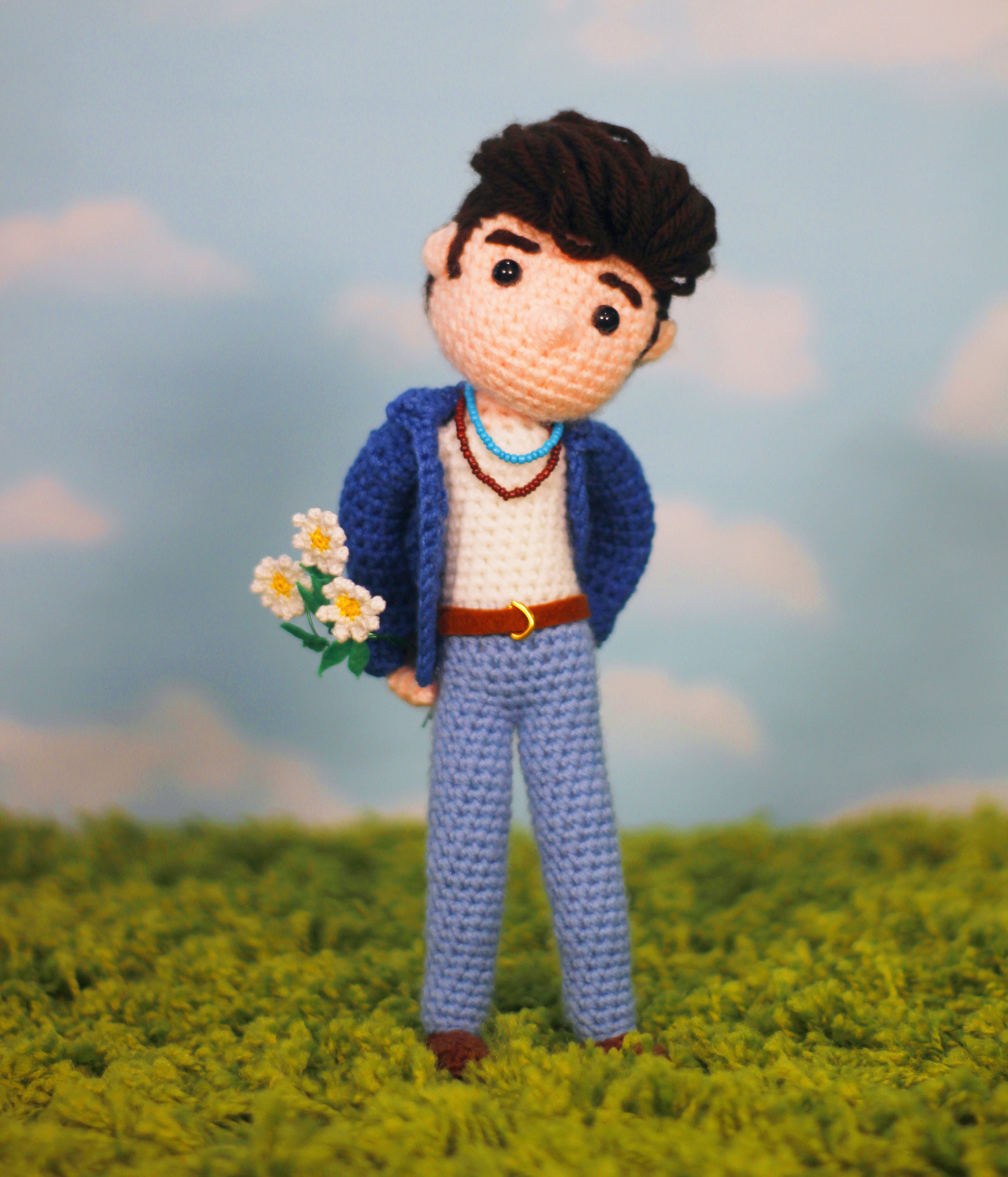 PATTERN for Morrissey Inspired Crochet Amigurumi Doll - Pattern