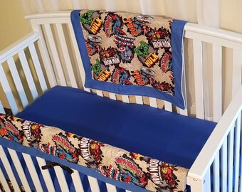 avengers crib bedding set