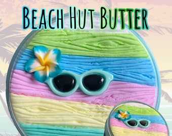 Beach Hut Butter - DIY Butter Slime -8oz/230g - Scented - Charms - Fimo - Extras - UK Seller