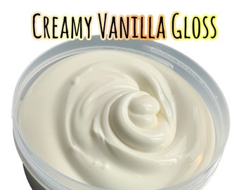 Creamy Vanilla Gloss - Thick & Glossy Scented Thickie 5oz/8oz - Extras - UK SELLER