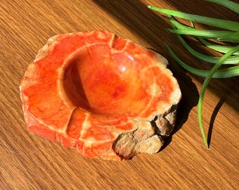 Mid-Century Italian Alabaster Ashtray