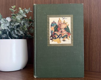 Vintage Hans Christian Andersen Fairy Tales, 1940s Hardcover with Color Plates