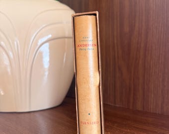 Vintage Hans Christian Anderson Fairy Tales with Ivy Leaf Planted by Anderson