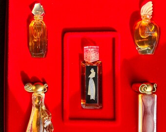 Vintage GIVENCHY Parfum Sampler Collection, French Perfume, 5