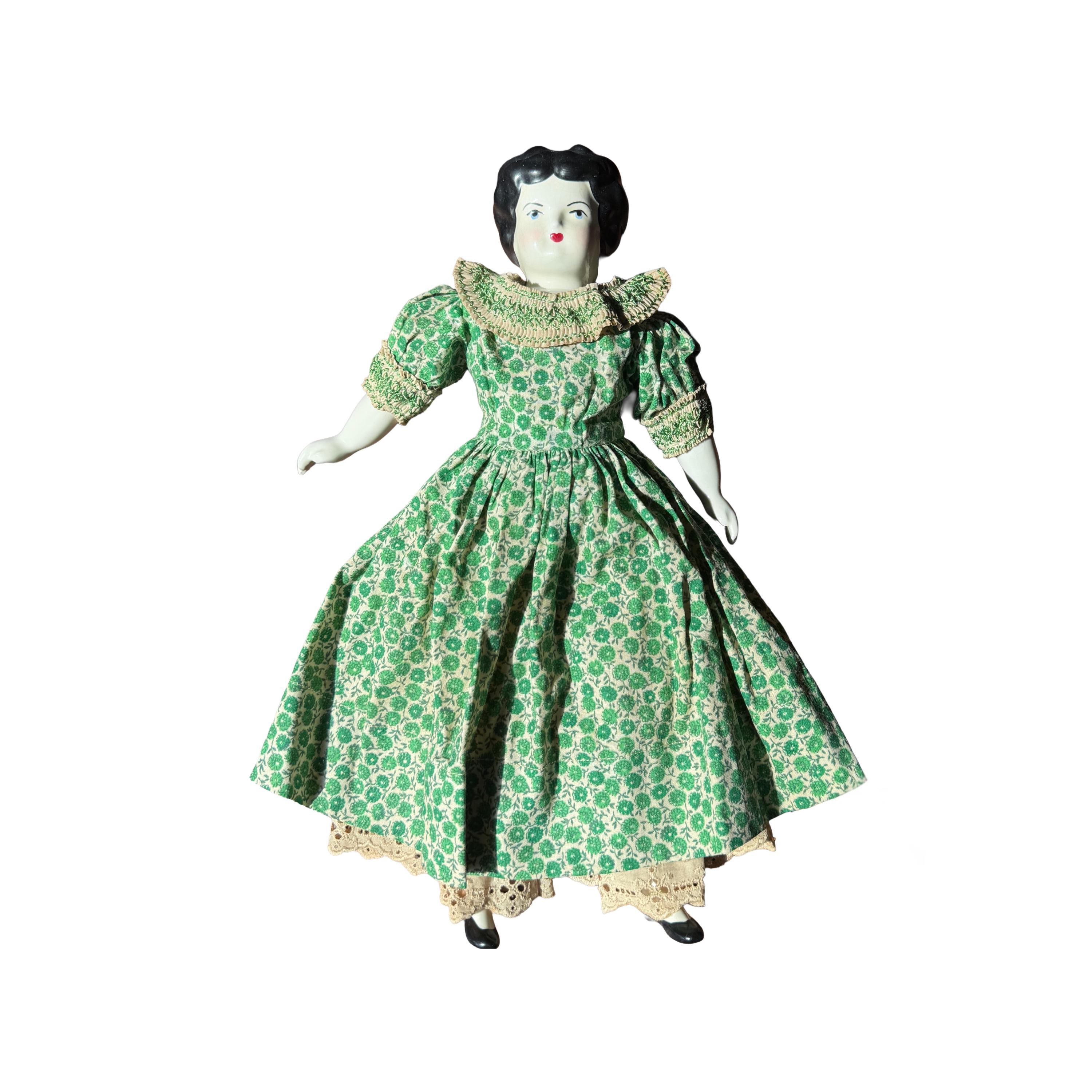 Vintage China Head Doll, 15
