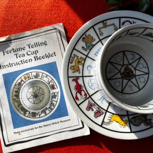 Tea Leaf Reading Cup, Divination Tools, Fortune Telling Astrology Cup ...