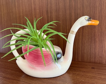 1950s Ceramic Swan Indoor Watering Can from Nouvelle Pottery