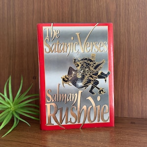 Satanic Verses, Salman Rushdie, First American Edition-3rd Printing, Vintage Occult Book, Satanism, Theology, Collectible Classic Literature