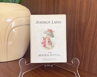 1945 Histoire de Jeannot Lapin by Beatrix Potter (Tale of Benjamin Bunny in French)