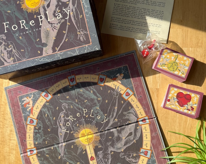 Vintage Romantic Adult Game, "Foreplay, a Game for Lovers"