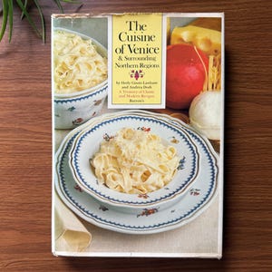 Italian Cook Book, The Cuisine of Venice & Surrounding Northern Regions, First Edition Vintage Recipe Book, Rare Cookbooks, Italy Cookbook