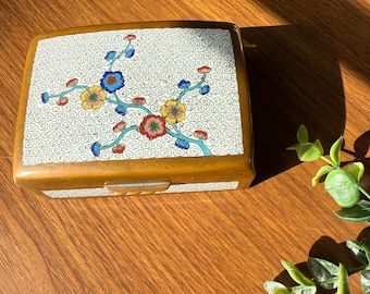 Vintage Cloisonne Cigarette Case